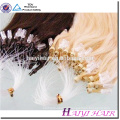 Usine Remy Vierge Cheveux Humains 20 Pouces Malaisienne Micro Perles Extensions de Cheveux Humains